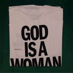 Ariana Grande “God Is A Woman” World Tour White T-Shirt
